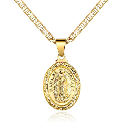 European Men's And Women's Necklace Personality Trend Day