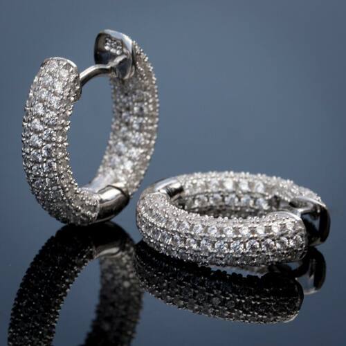 Recommend Ol Round Full Ring Ear Ring Exquisite Ear Jewelry