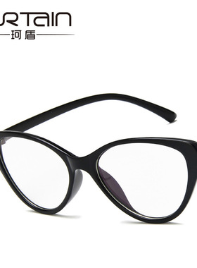 日系moleubak新款时尚猫眼眼镜框 文艺小清新眼镜架欧美配近视