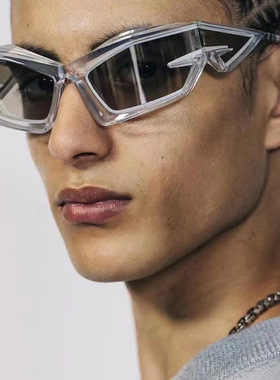 日系moleubak未来感科技yk太阳镜新款欧美走秀墨镜异性太阳眼镜