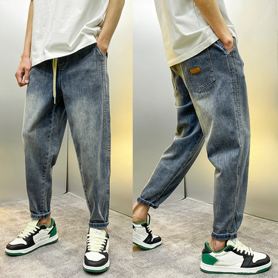 裤子新款宽松萝卜裤锥形休闲长裤