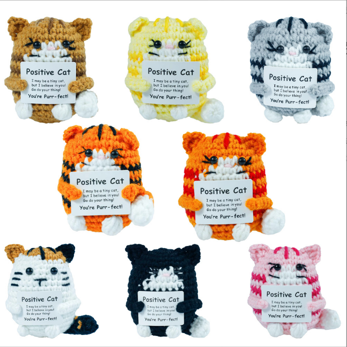 毛线手工钩织新款正能量动物