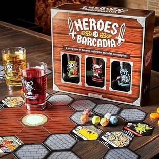 dice battle 骰子大战桌游地牢探索和饮酒的派对多人游戏玩具套装
