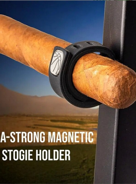 新款StogieStay Magnetic Stogie Holde户外便捷磁性雪茄夹套支架