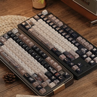 正刻适配机械键盘130 龙乘 侧刻透光 哈利波特 147键 预言家日记