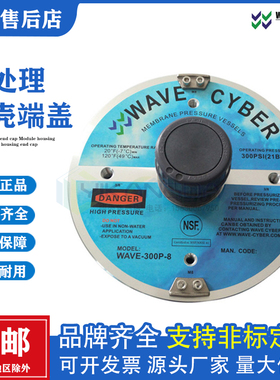原装唯赛勃WaveCyber300P-8RO反渗透膜壳端盖密封圈由令活接闷盖