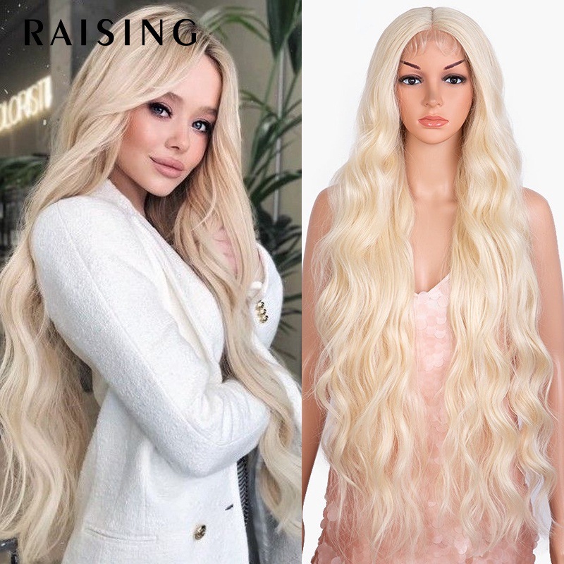 前蕾丝多色长卷发假发女 Front lace multi-color long curly wig 美发护发/假发 日常整顶假发 原图主图