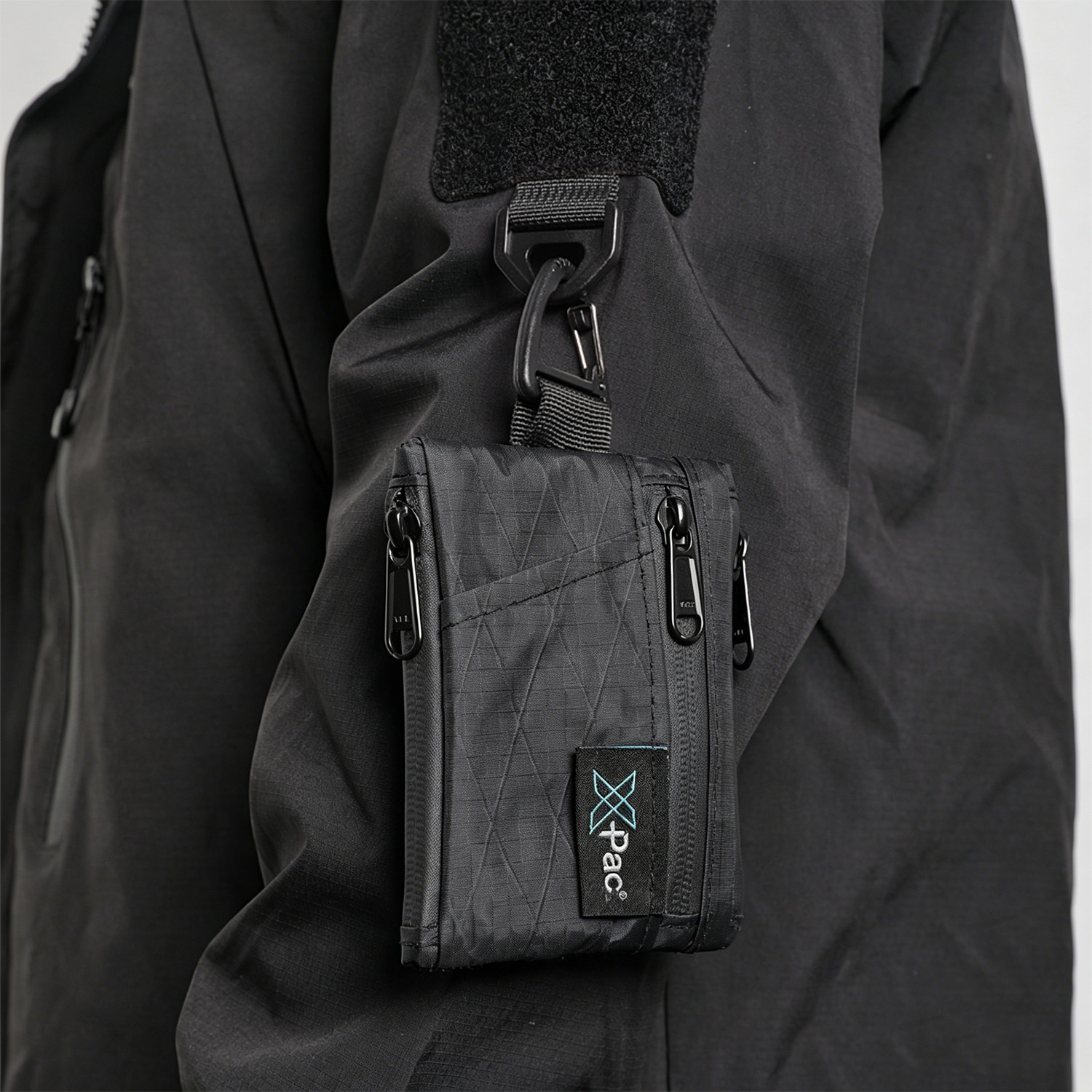 美国xpac男士零钱卡包防水小挂包钥匙包多功能Airpods耳机收纳包