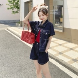 夏装新款夏装牛仔三件套RF2C036-T398-P155-K228，女装套装/套裙，2C036
