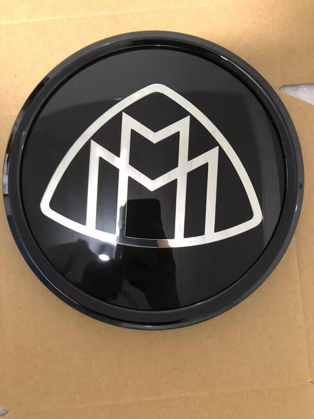 适用于迈巴赫C级A级B级R GLA CLA CLS 威霆改装镜面车标中网大标