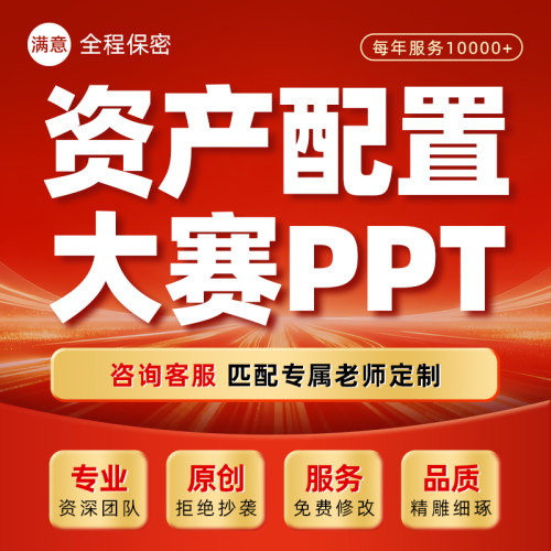 银行资产配置理财师大赛ppt代制作财富规划方案培训讲座课件代做