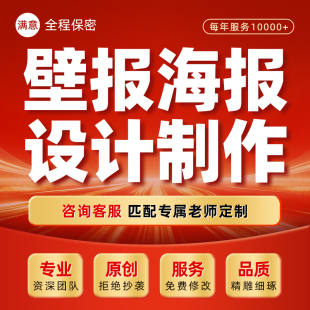 医疗科研壁报医学科普图文海报设计代做护理手册折页长图宣教画册