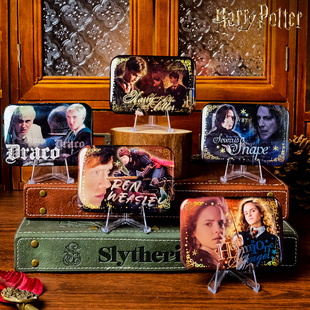 哈利波特周边 写实人物系列马尔福烫金徽章罗恩赫敏斯内普吧唧