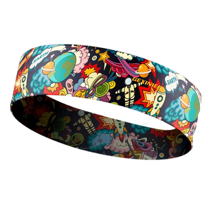 儿童运动发带吸汗篮球足球跑步冰丝止汗带男孩女孩导汗带发箍头带