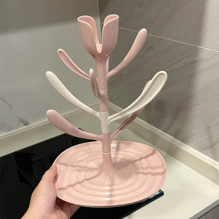 婴儿奶瓶晾干架沥水架晾奶瓶架子新生儿宝宝水杯收纳架干燥置物架