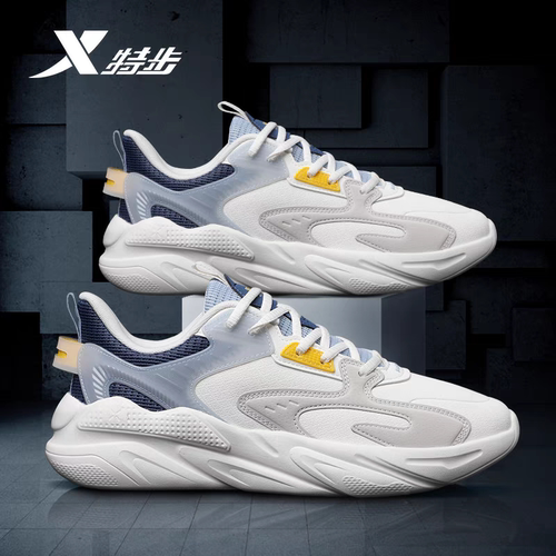 特步男鞋春季学生运动鞋2025新款