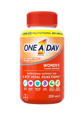 拜耳OneADay女性复合维生素b族多种矿物质综合烟酰胺【百亿补贴】