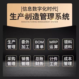 云工贸Pro生产管理系统工厂进销存软件网络版计件工资BOM工艺线路