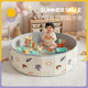 围栏沙子儿童太空室内游乐挖宝宝无毒套装 沙池池决明子玩具海洋球