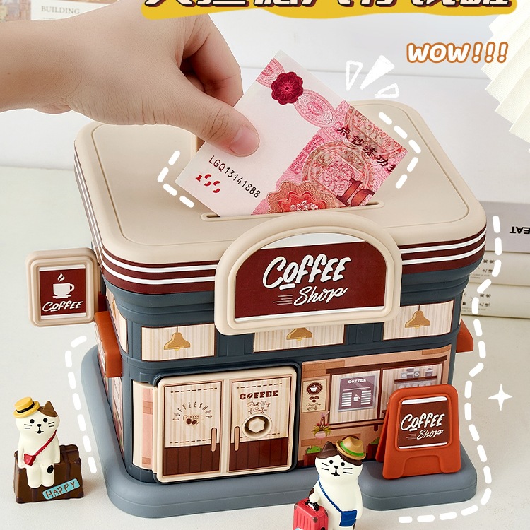 存钱罐2025年新款成人可进可出大容量女生高级创意大人纸币储蓄箱