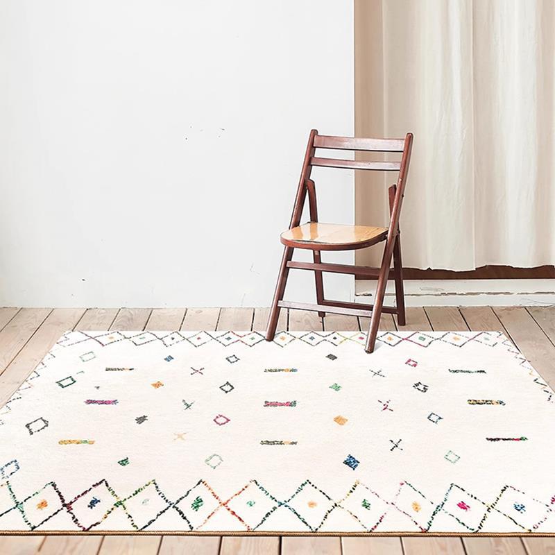 TipToe色彩幻想 北欧摩洛哥地毯客厅民族风简约家用卧室床边地垫