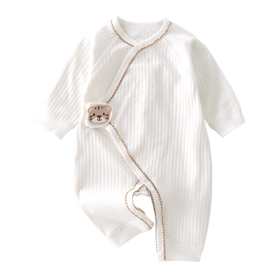 小聪熊蝴蝶衣连体衣纯棉春秋无骨