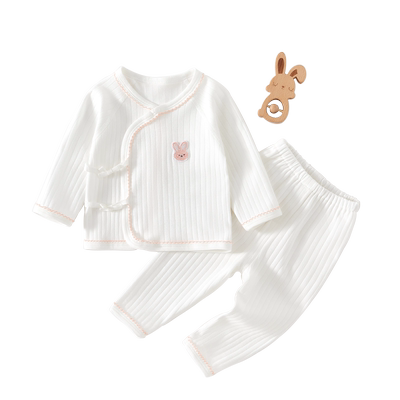 小聪熊新生婴儿衣服春秋分体套装