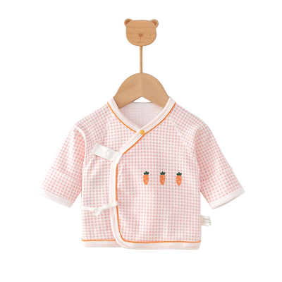 小聪熊新生婴儿半背衣春秋单上衣