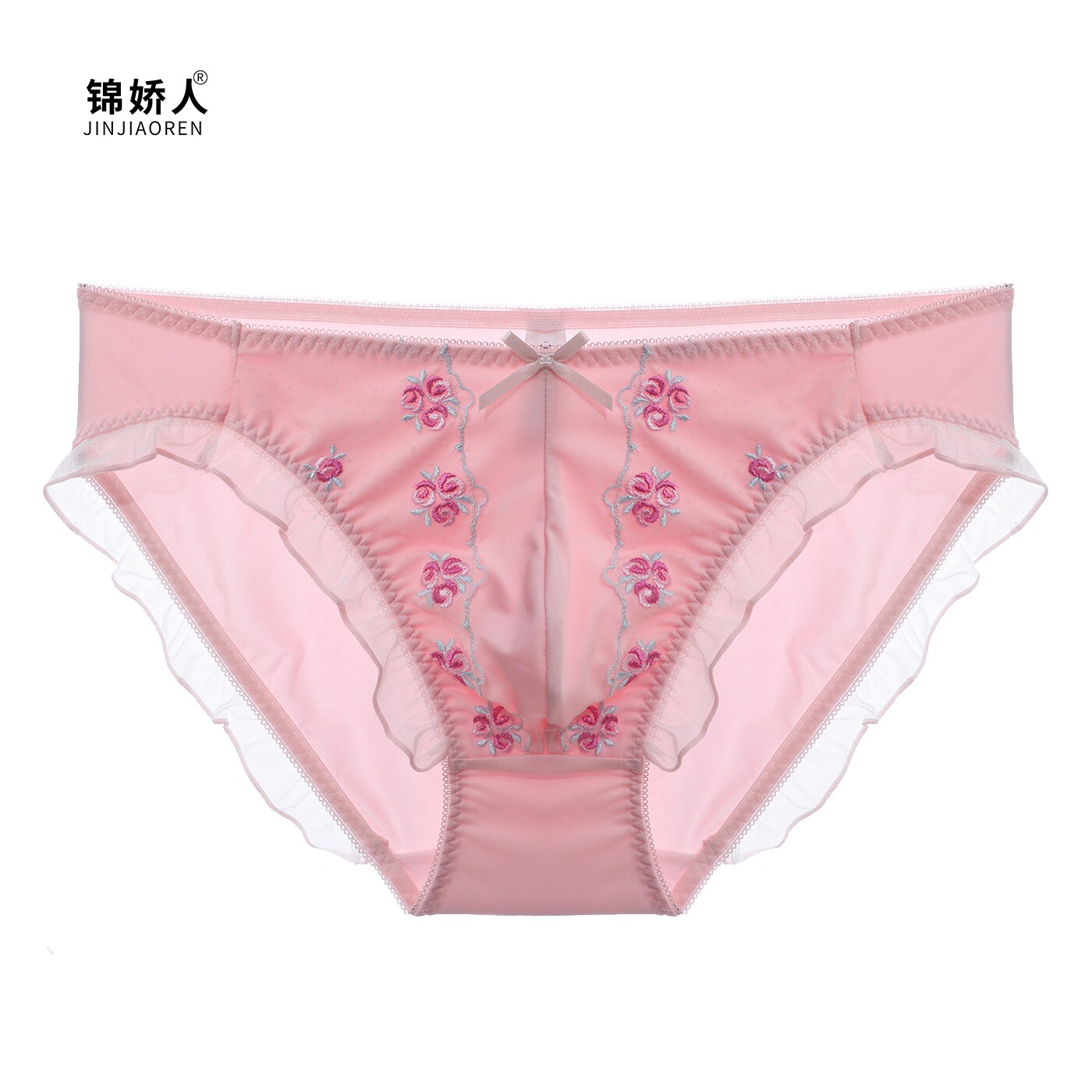 日系男士公子甜美可爱刺绣蕾丝边中腰男情趣三角裤（有囊袋）,女士内衣/男士内衣/家居服,男三角内裤,淘宝优惠券,粉丝福利购,淘宝优惠卷