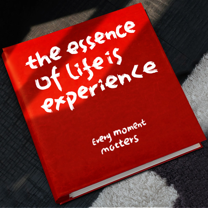 皮质相册本照片横竖混搭收藏