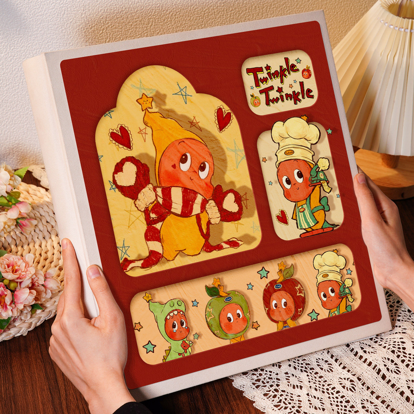 插页相册大容量卡通相簿