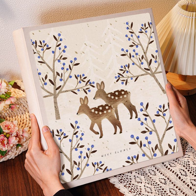 小鹿插页大容量5/6寸相册