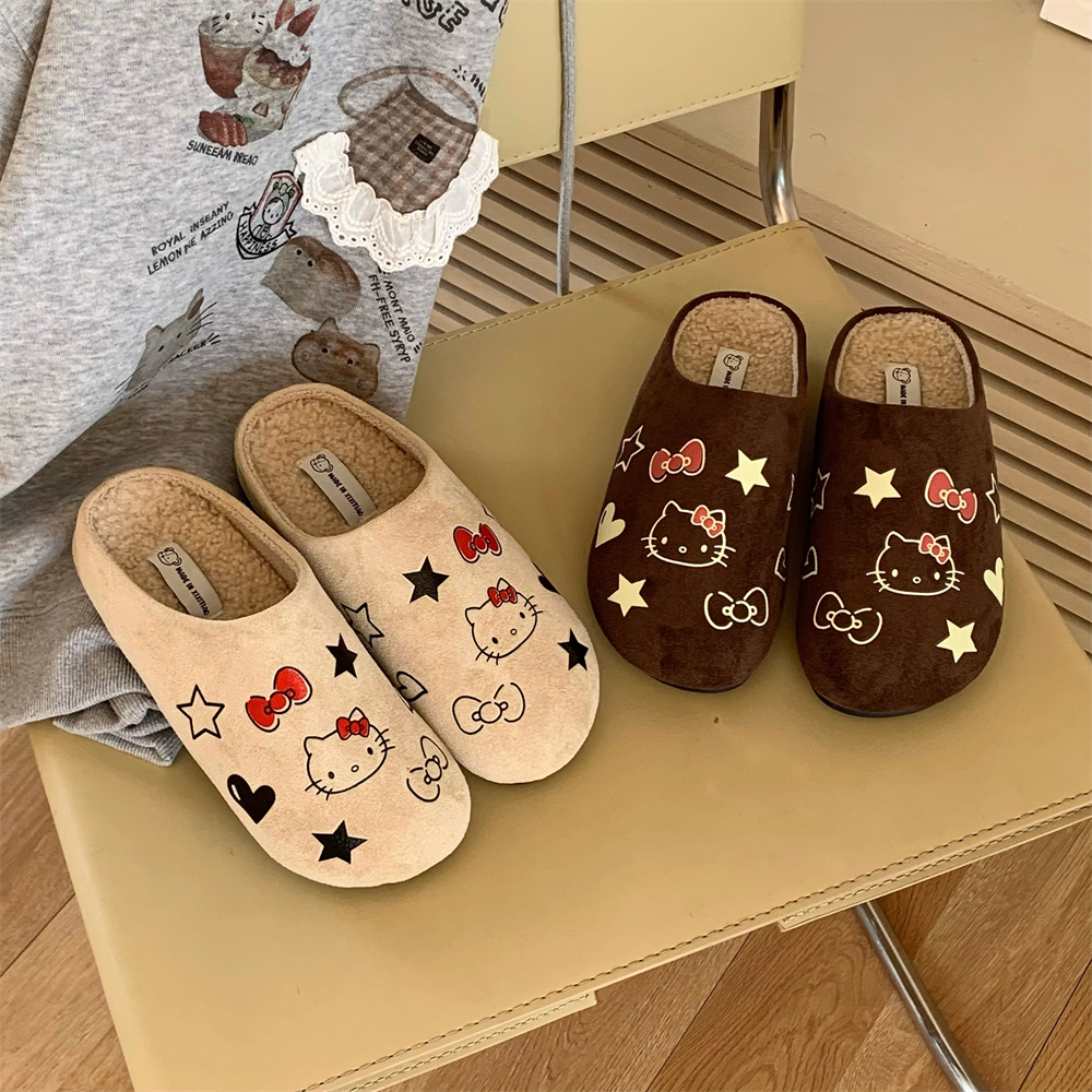 HelloKitty勃肯鞋加绒保暖女秋冬