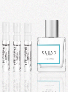 Clean洁净冷棉柔风甘雨暖棉雨露雨后肌肤之亲蜜境初桃皂香水小样