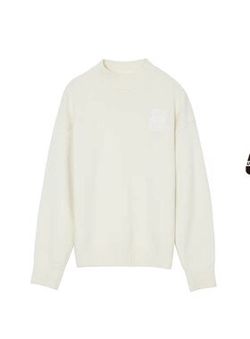 UX 秋冬新款 软糯百搭时尚精致内搭白色