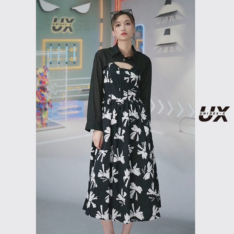 【呼呼严选专享】UNIDESXUX新款女装连衣裙DK204028B806