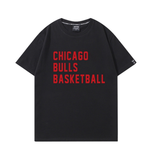 芝加哥公牛队t恤男德罗赞拉文篮球投篮训练服美式运动短袖夏季潮
