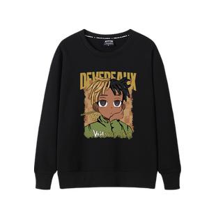 xxxtentacion卫衣男士复古嘻哈hiphop潮牌美式高街西海岸圆领外套