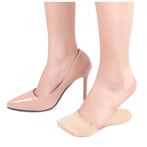 新款按摩防滑防脚痛前掌隐形船袜女半截袜浅口袜套短袜子半截袜