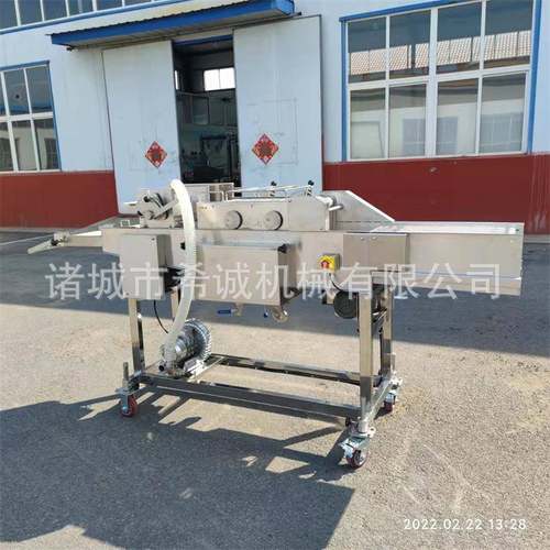 全自动面包裹糠机 雪花鸡柳沾糠机 型号齐全黄金带鱼挂浆设备