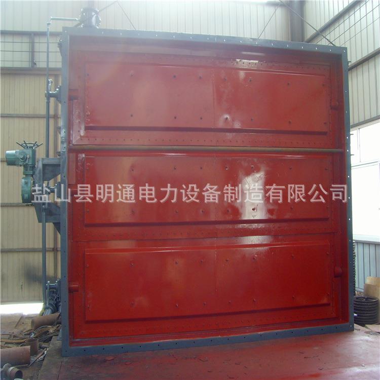 专业生产设计电动双百挡板门 手动挡板门 脱硫挡板门