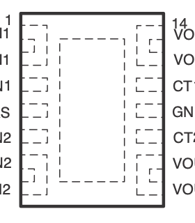 APE8990-HF 输出放电功能的 2 通道、5.5V、4A、25mΩ 负载开关