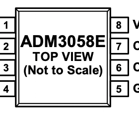 ADM3058E 5.7 kV rms 信号隔离型基本 CAN FD 收发器