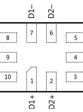 FSUSB30L10X ESD 保护的高速 USB 2.0 1:2 多路复用/多路解复用开