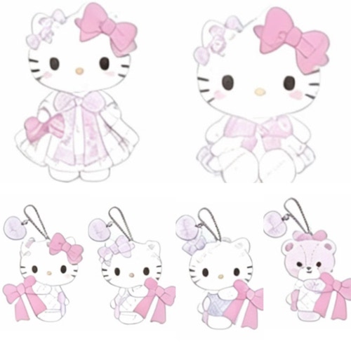 【定金预售】26.10月三丽鸥港版 KITTY生日系列 毛绒 玩偶 挂件