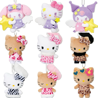 【尾款支付】25.8月包邮日本avail豹纹夏装天使系列挂件kt