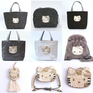 【全款预售】三丽欧MAYGLOBE系列手提包挂饰kitty-2506021