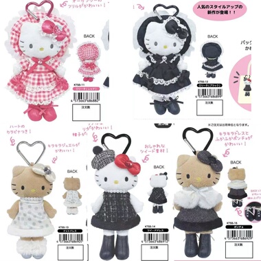 【补尾款&全款捡漏】25.12月NIC三丽鸥洛丽塔时尚系列挂件kitty