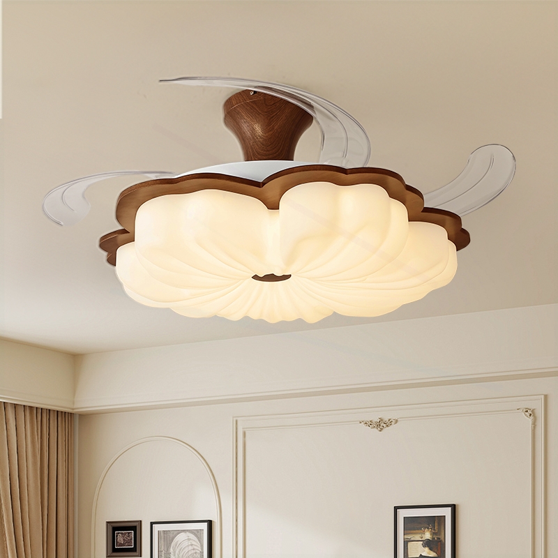 灯将隐形风扇灯卧室吸顶灯中古