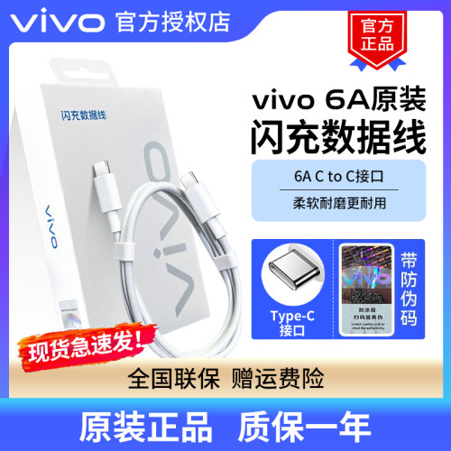 vivo闪充快充数据线双Type-C接口